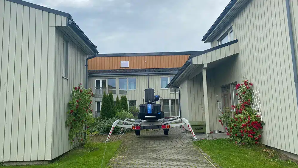 Klart for fasadevask